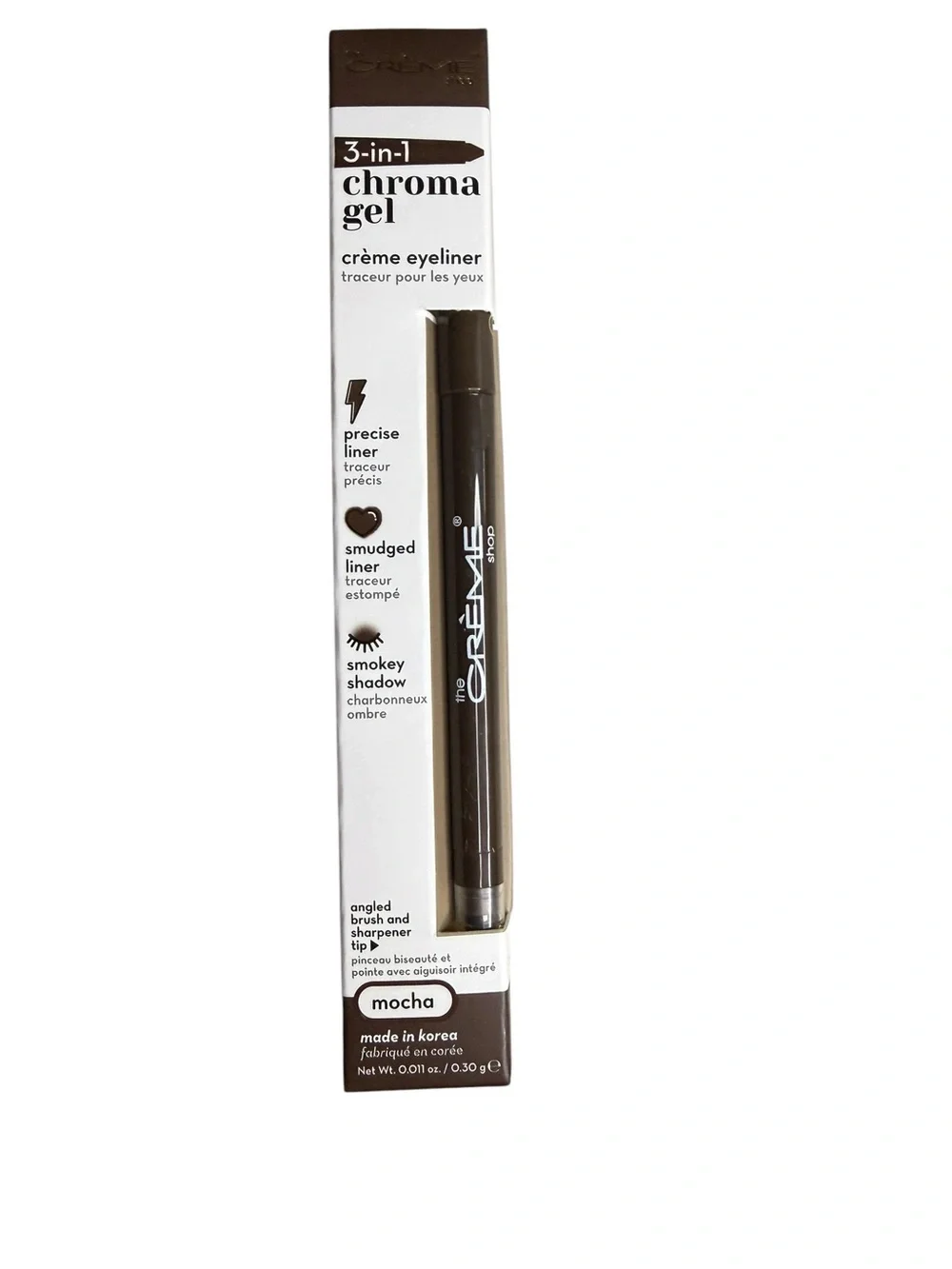 3-Way Gel Eyeliner Pencil — Mocha